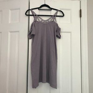 ⭐️3/$25 Michael Stars Lilac Cold Shoulder Dress